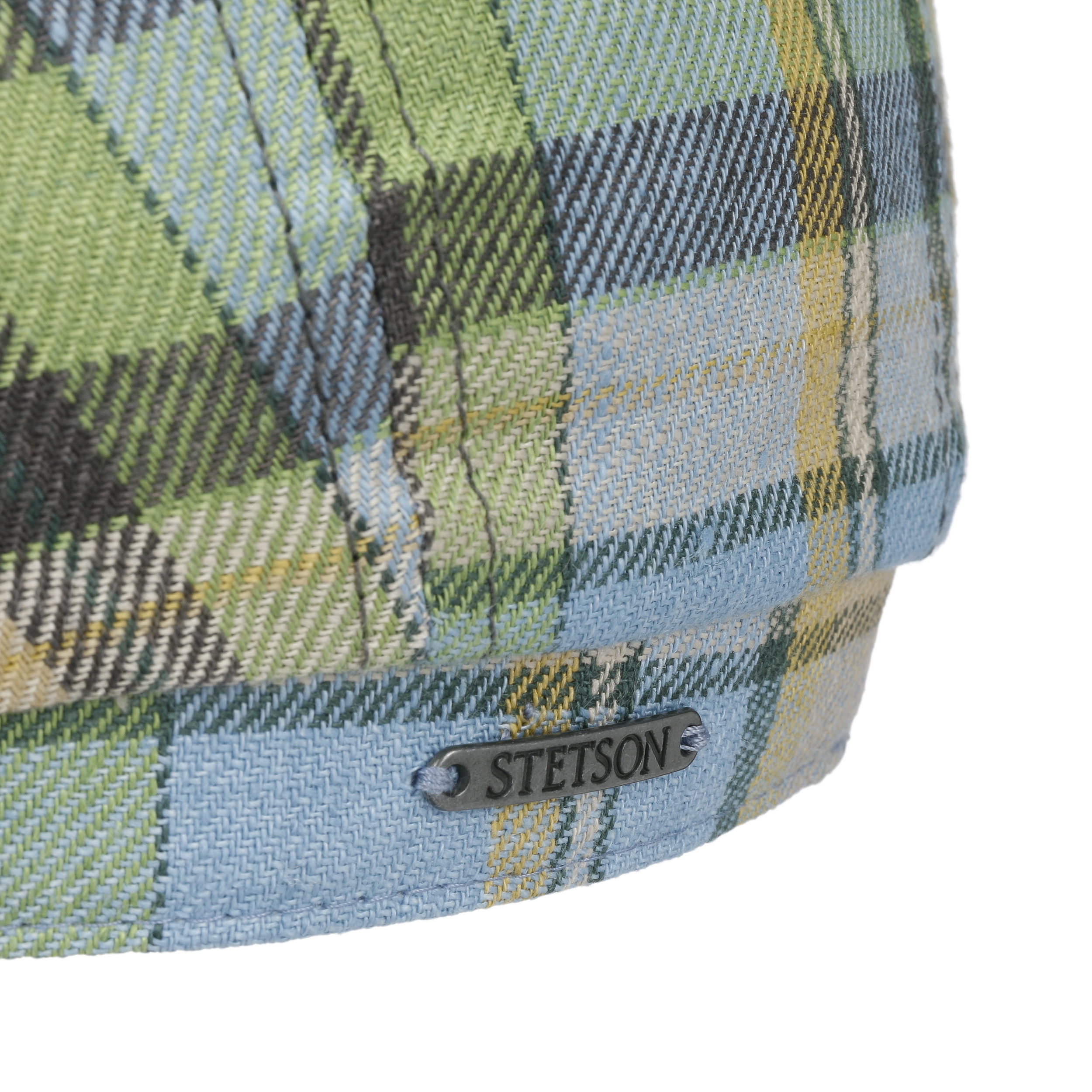 Gorra Hatteras Checked Linen By Stetson 109 00