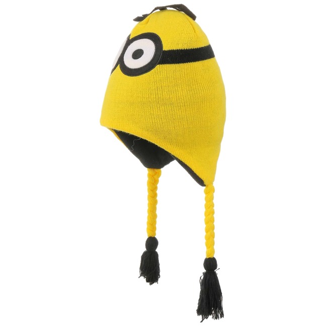 Gorro de Lana Niño Face Amarillo Minions