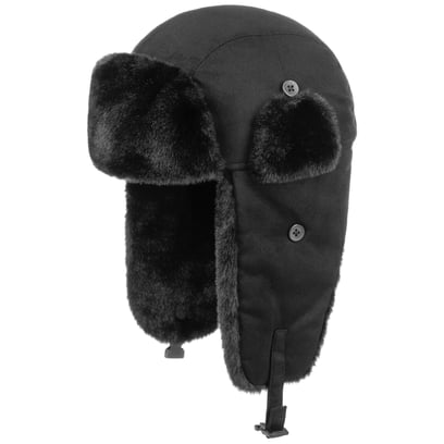 Gorro De Aviador Grueso Con Orejeras – Piel Sintética Y Forro Polar, Resistente Al Viento Y Al Frío, Ideal Para Esquí Y Actividades Al Aire Libre