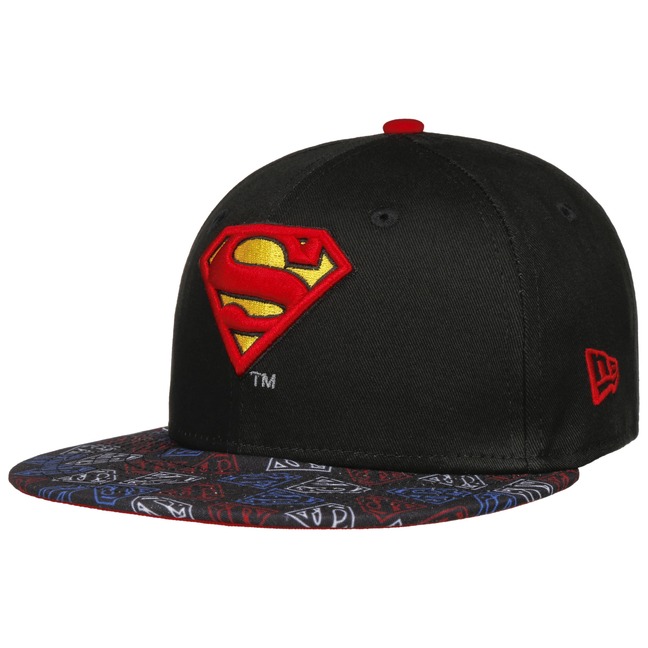 Gorra De Béisbol New Era 59FIFTY Superman Para Hombre - Gorra Ajustada, Bordada, Estilo Clásico