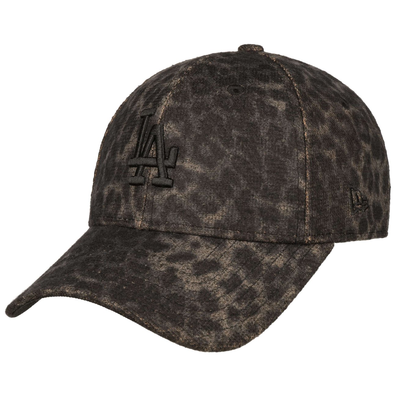 New Era Negro Gorra Calentita Con Estampado De Leopardo 9Forty La Dodgers De - Imagen 7