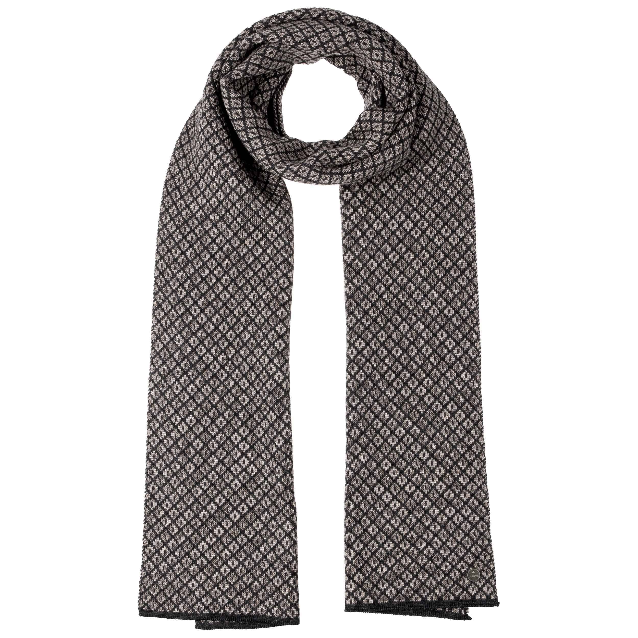 bufanda beige cuadros