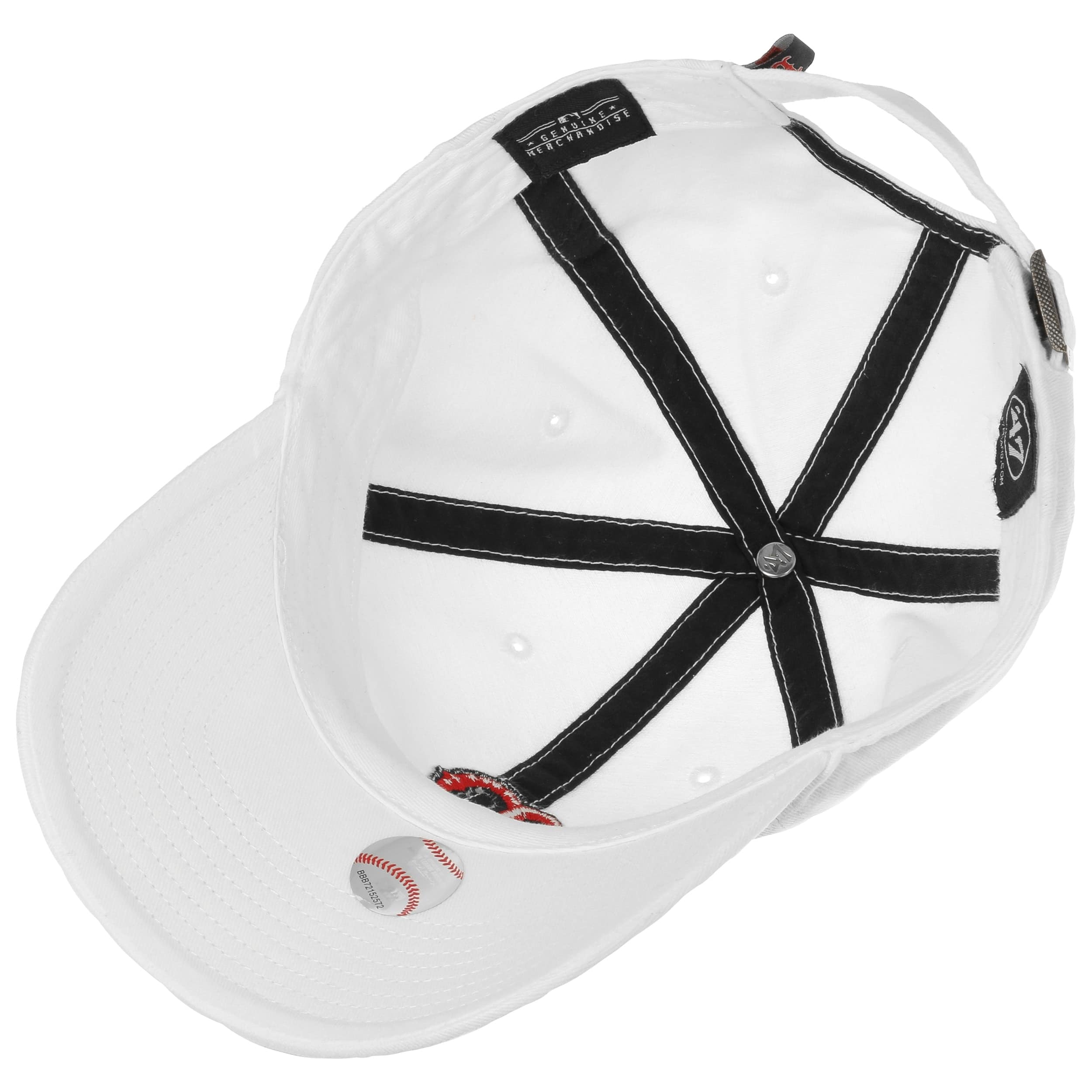 47 Brand Boston Red Sox Ice Clean Up - Gorra de béisbol ajustable, color  blanco y azul marino, unisex, para adultos, Blanco (wht)