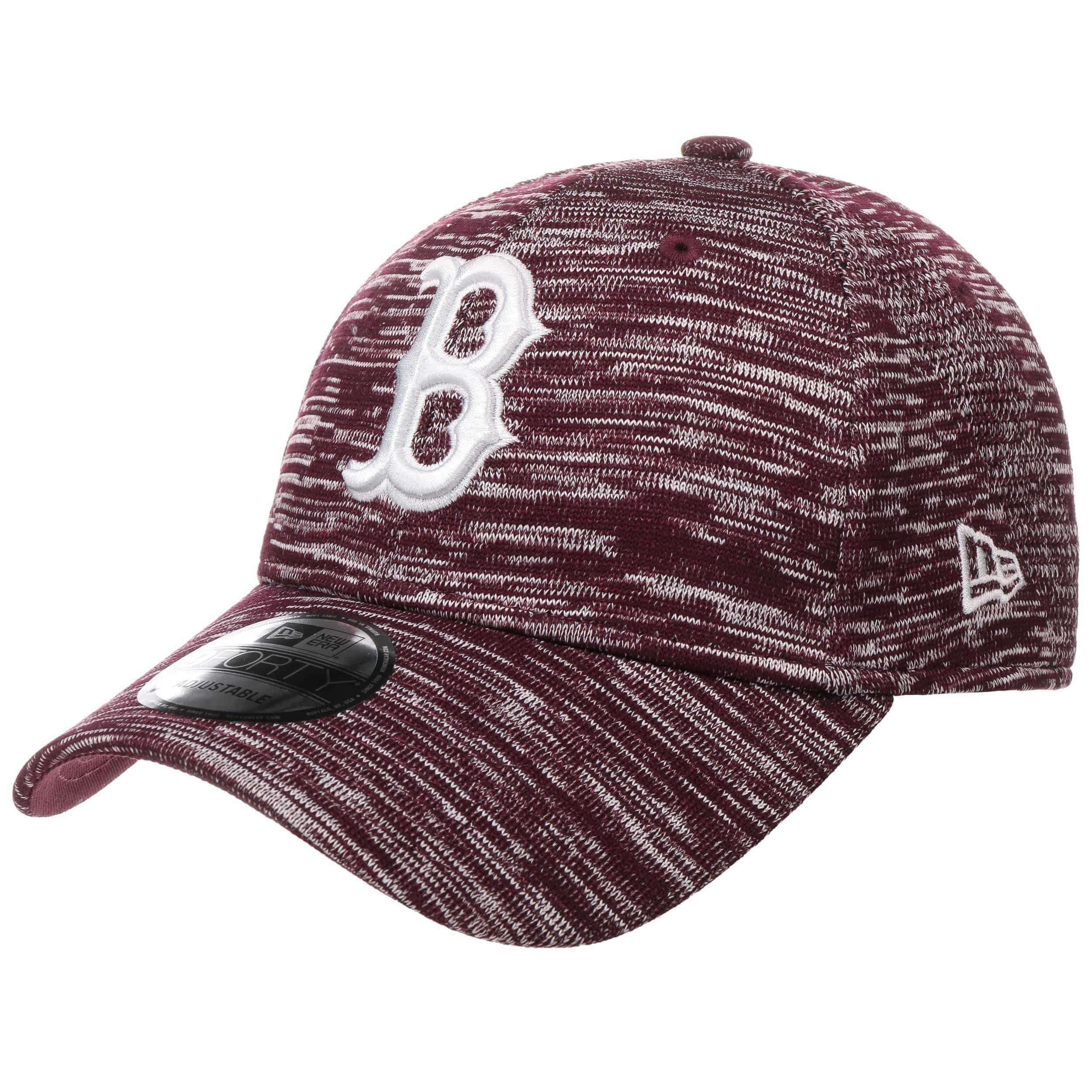 New Era Boston Red Sox 9Forty A-Frame Cap In Damson/toasted Peanut