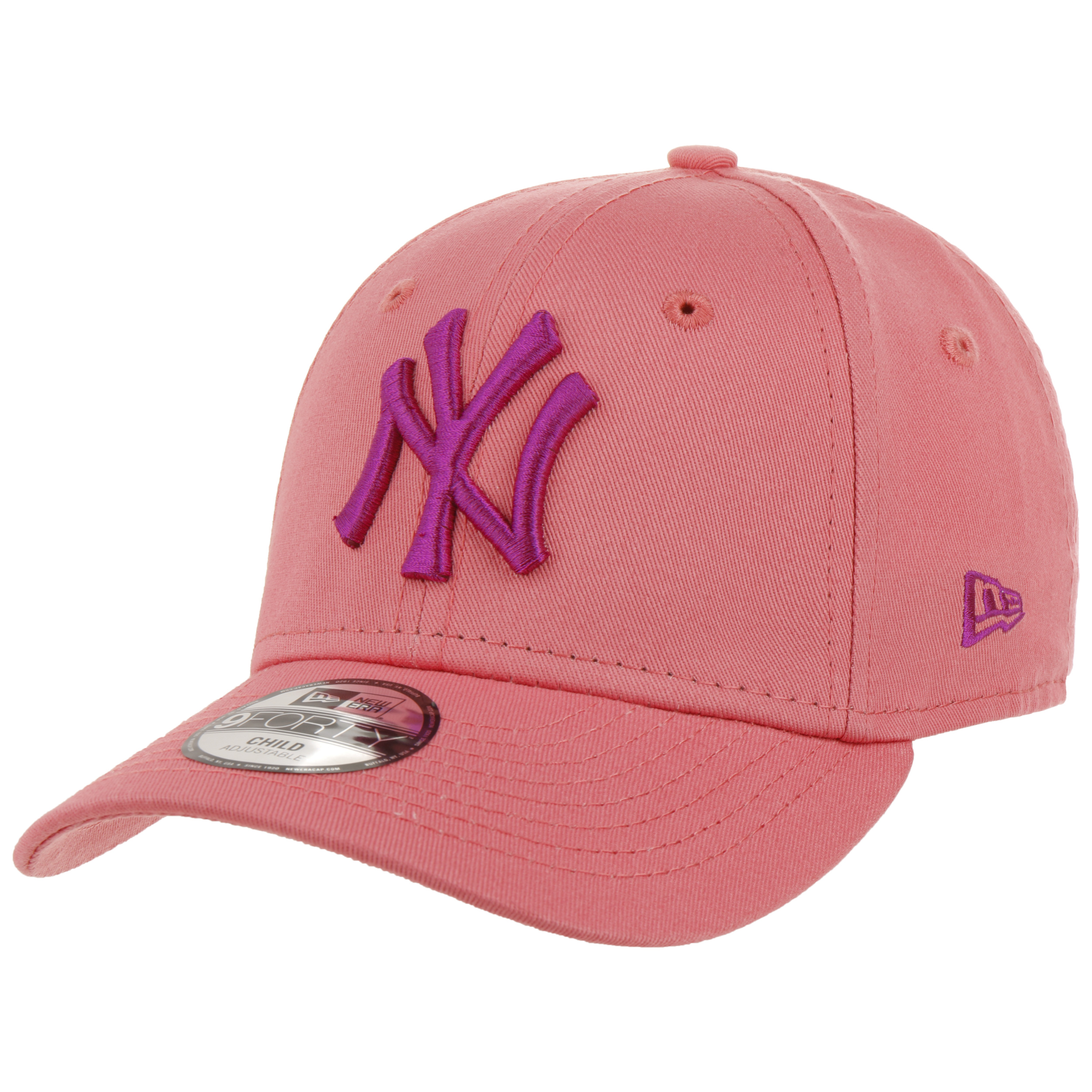 Gorra New Era Kids MLB Cotton Block NY Yankees 9Fifty Youth Snapback talla  niño rosa pink