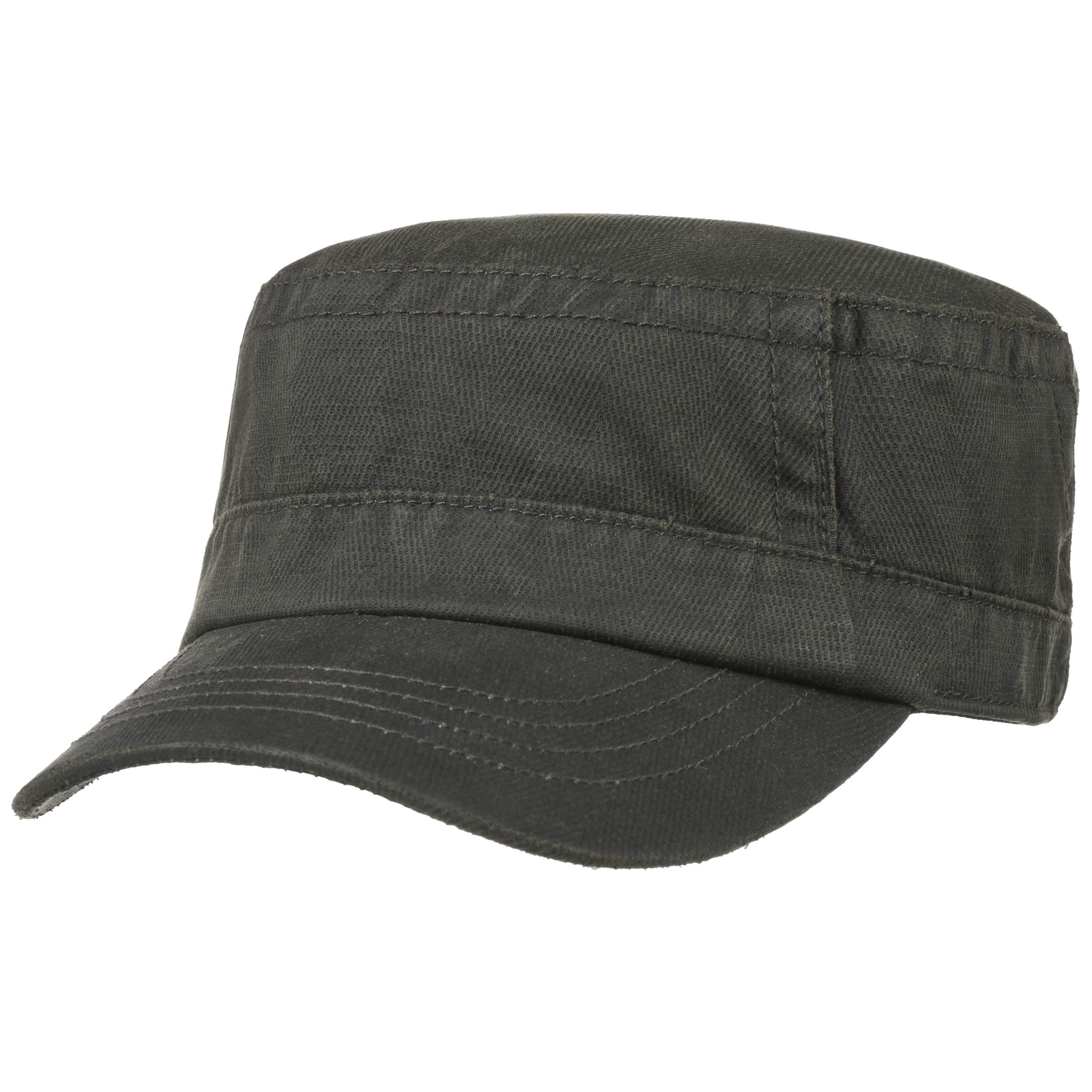 Visera Primavera//Verano Cerrado por atr/ás Stetson Gorra Militar Cotton-Mix Hombre de Sol Verano con Visera