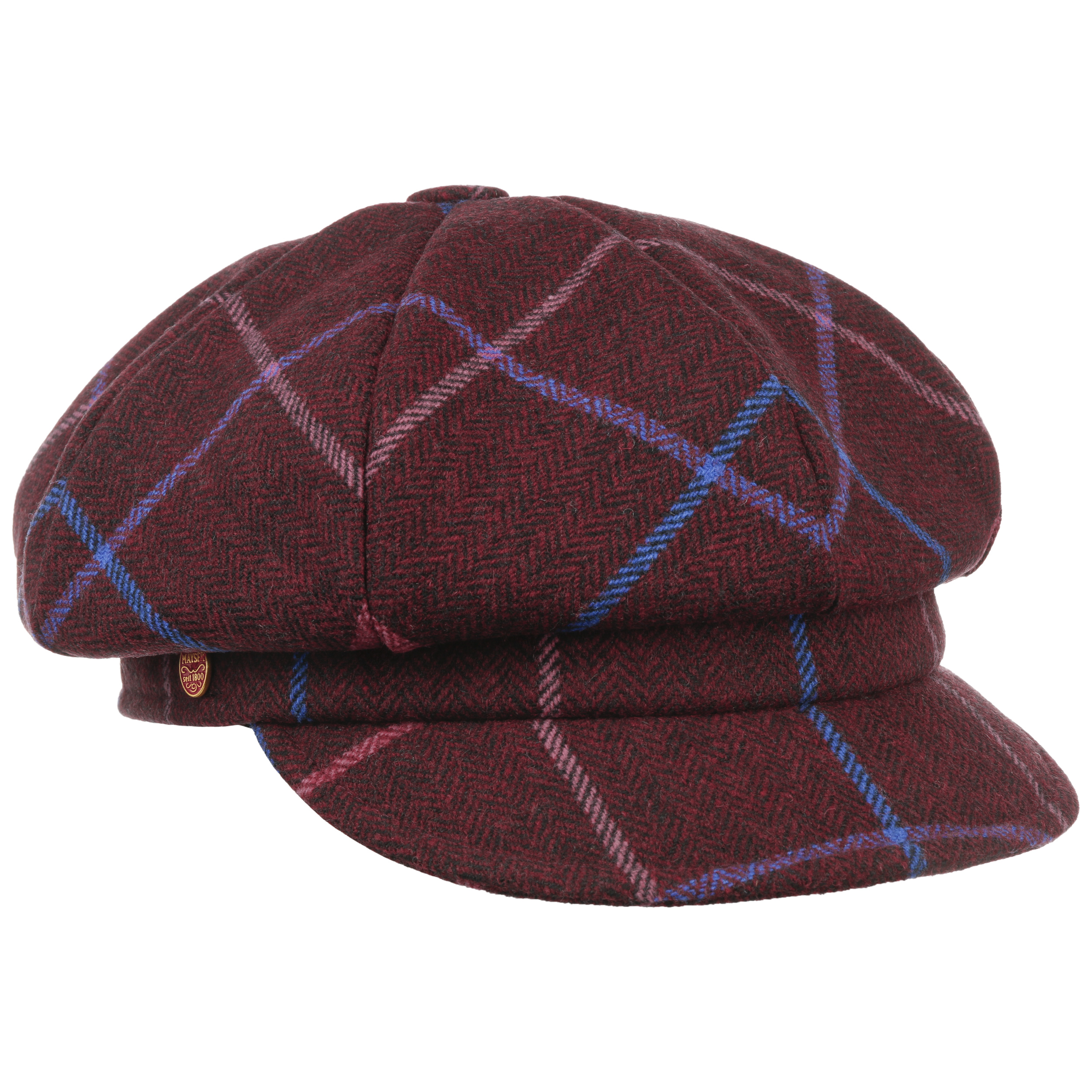 Gorra Newsboy Cia Big Check By Mayser