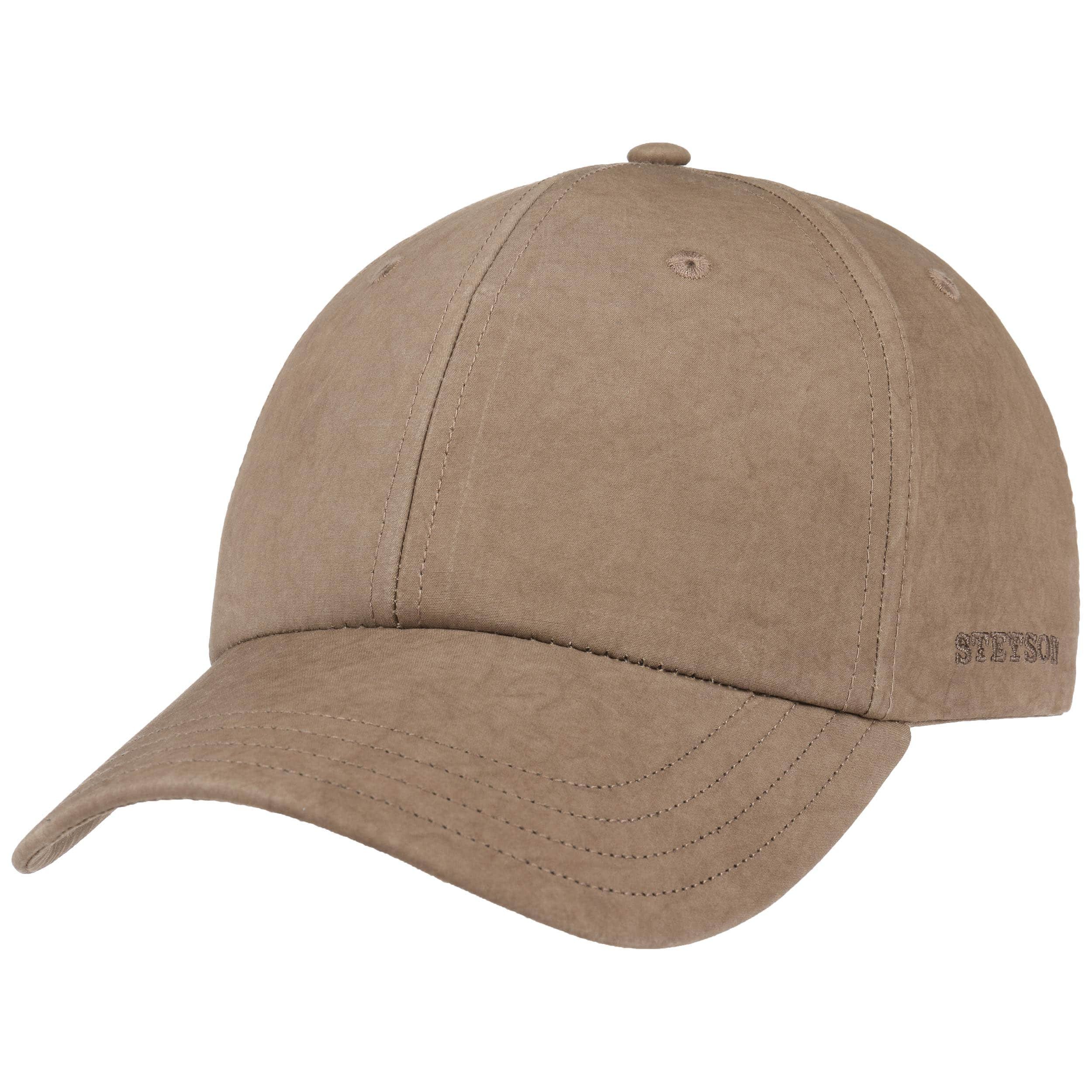 Stetson Sombrero Moderno Stetson Gorra Texas Con Protección UV Hombre - Gorro Ivy De Algodon Sol Visera Primavera Verano Beige Claro Gorras Stetson