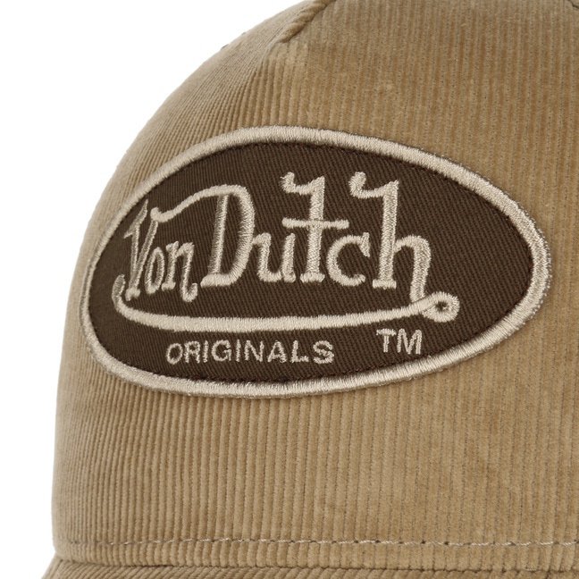 Casquette Trucker Boston Cord by Von Dutch - 39,95 €