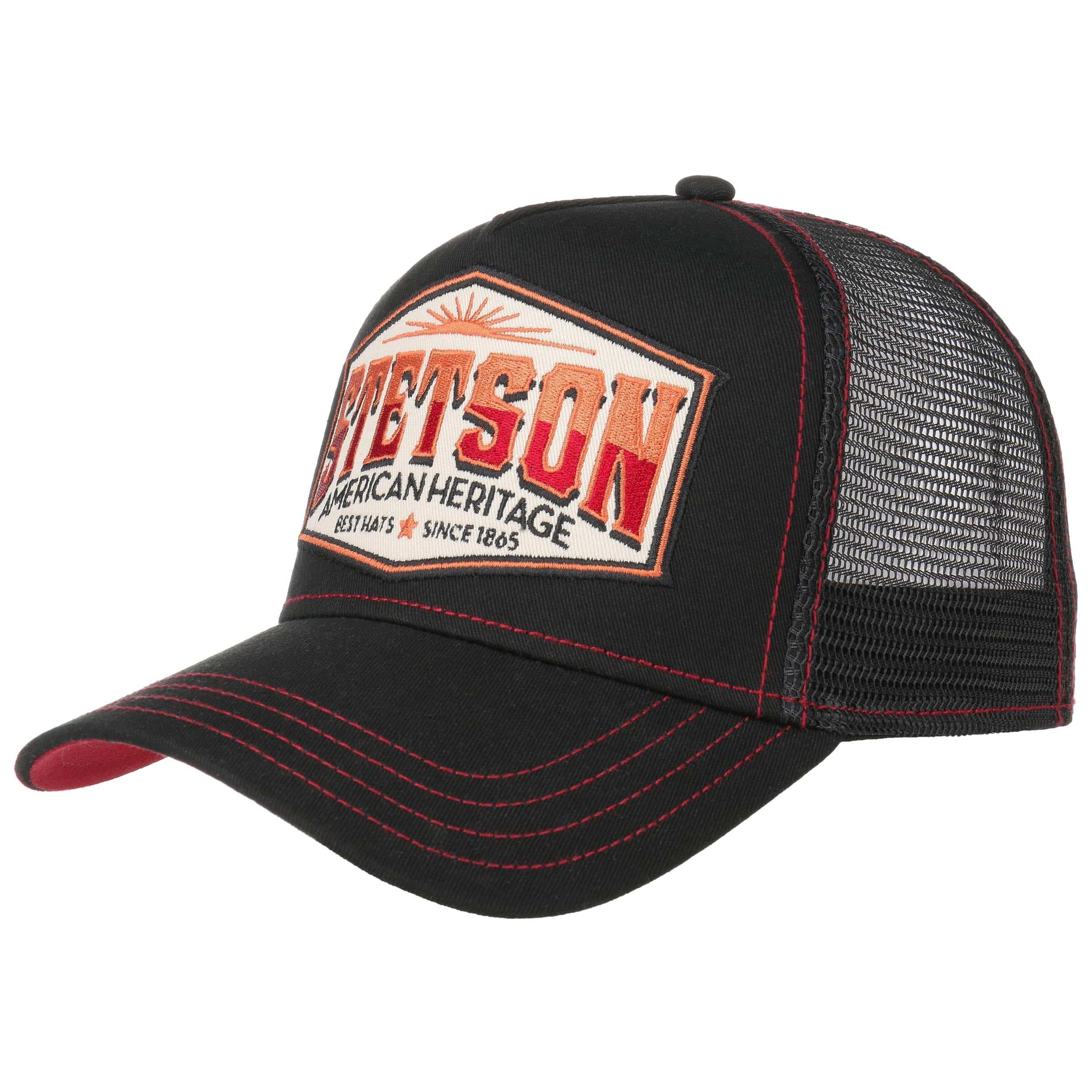 Stetson Gorra Trucker Heritage Best Hats Mujer/Hombre Snapback Visera Verano/Invierno con Visera 