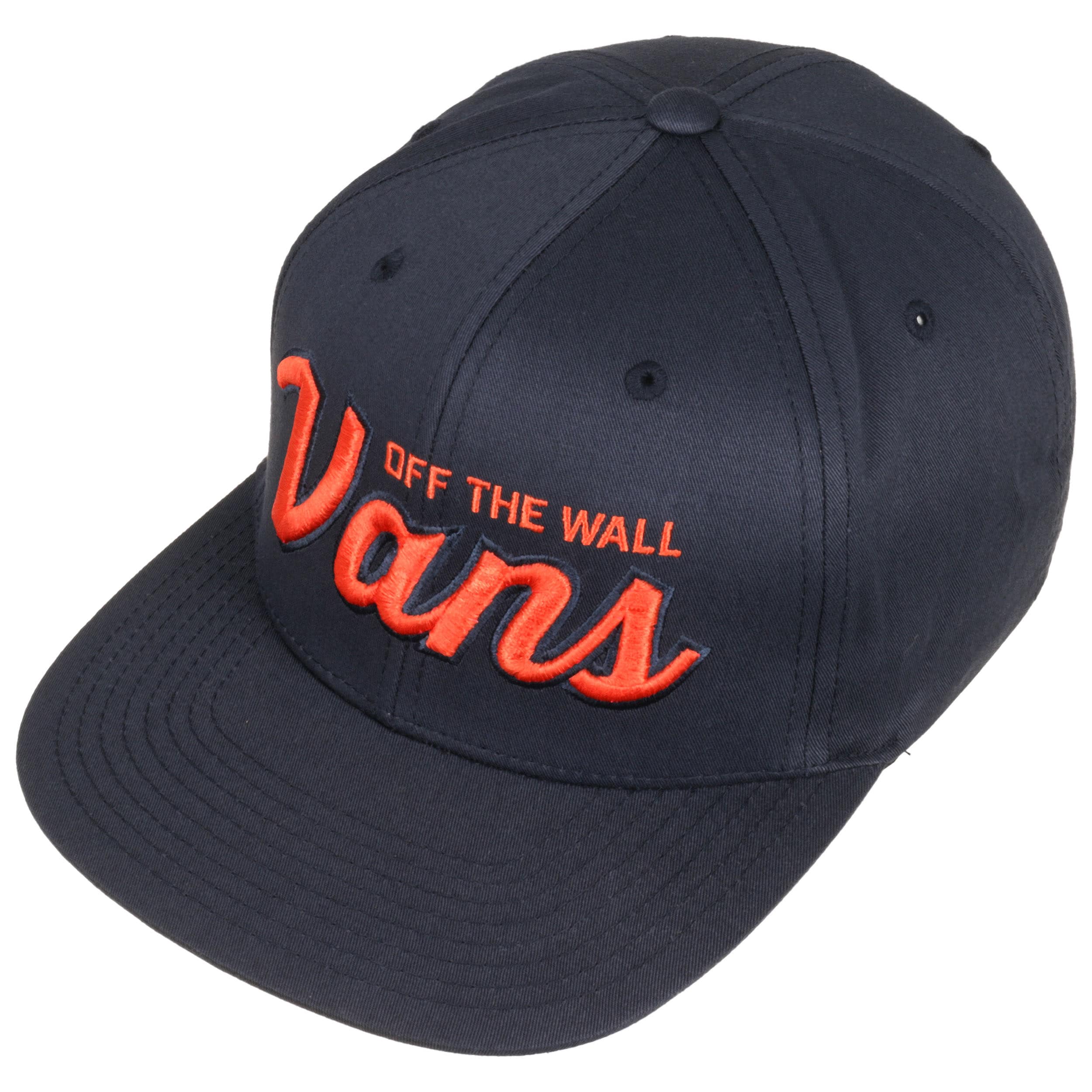 vans snapback rojas