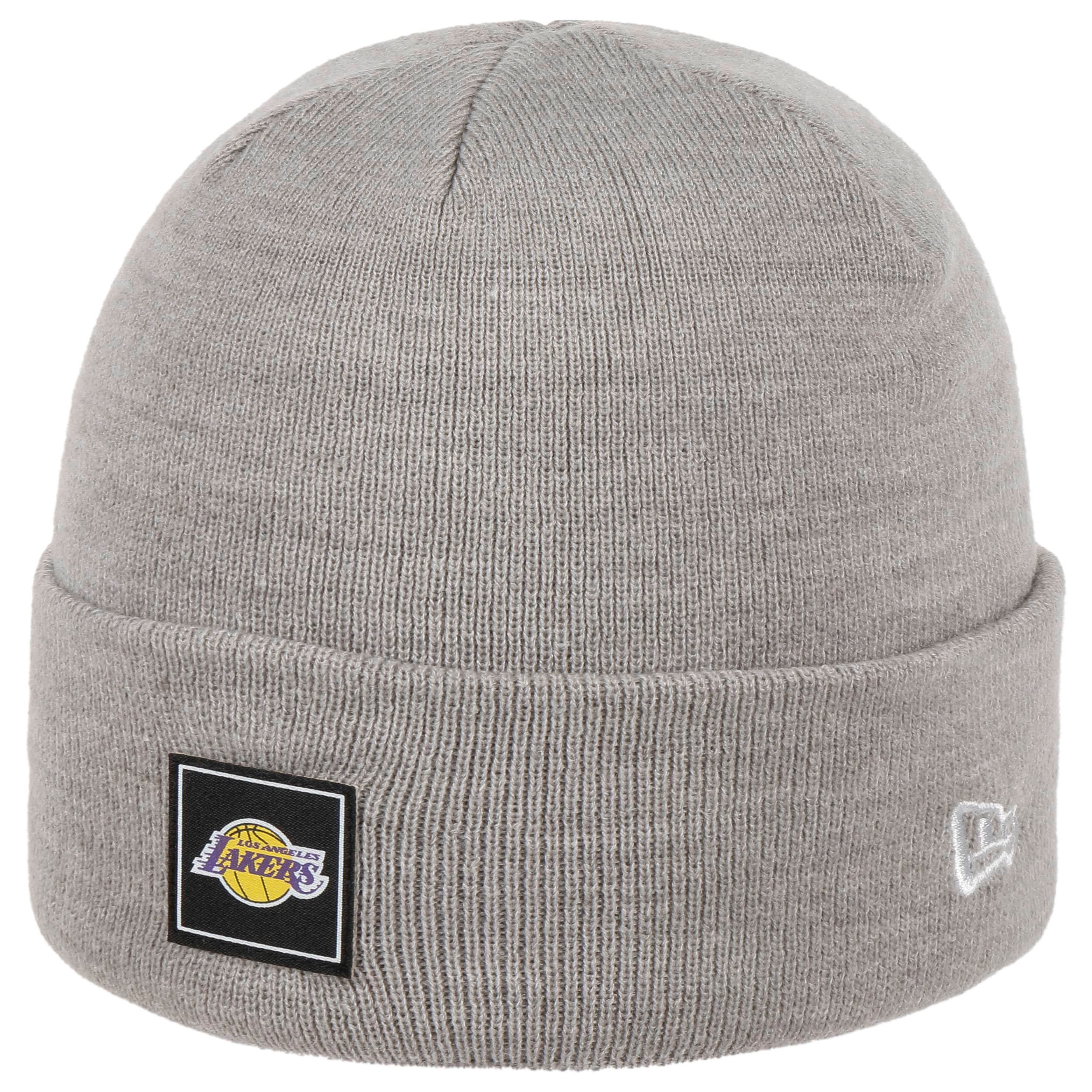 New Era Chicago Bulls – Berretto Invernale In Maglia Con Risvolto E Logo, Taglia Unica, Nero