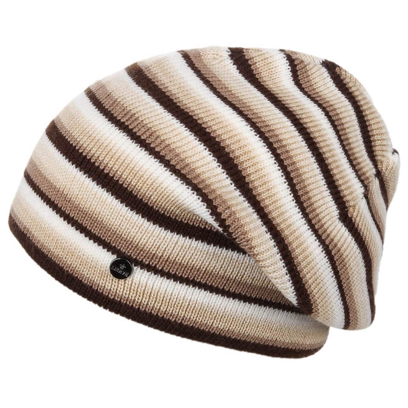 StyleBREAKER Cálido Gorro Beanie De Punto Fino Con Estampado