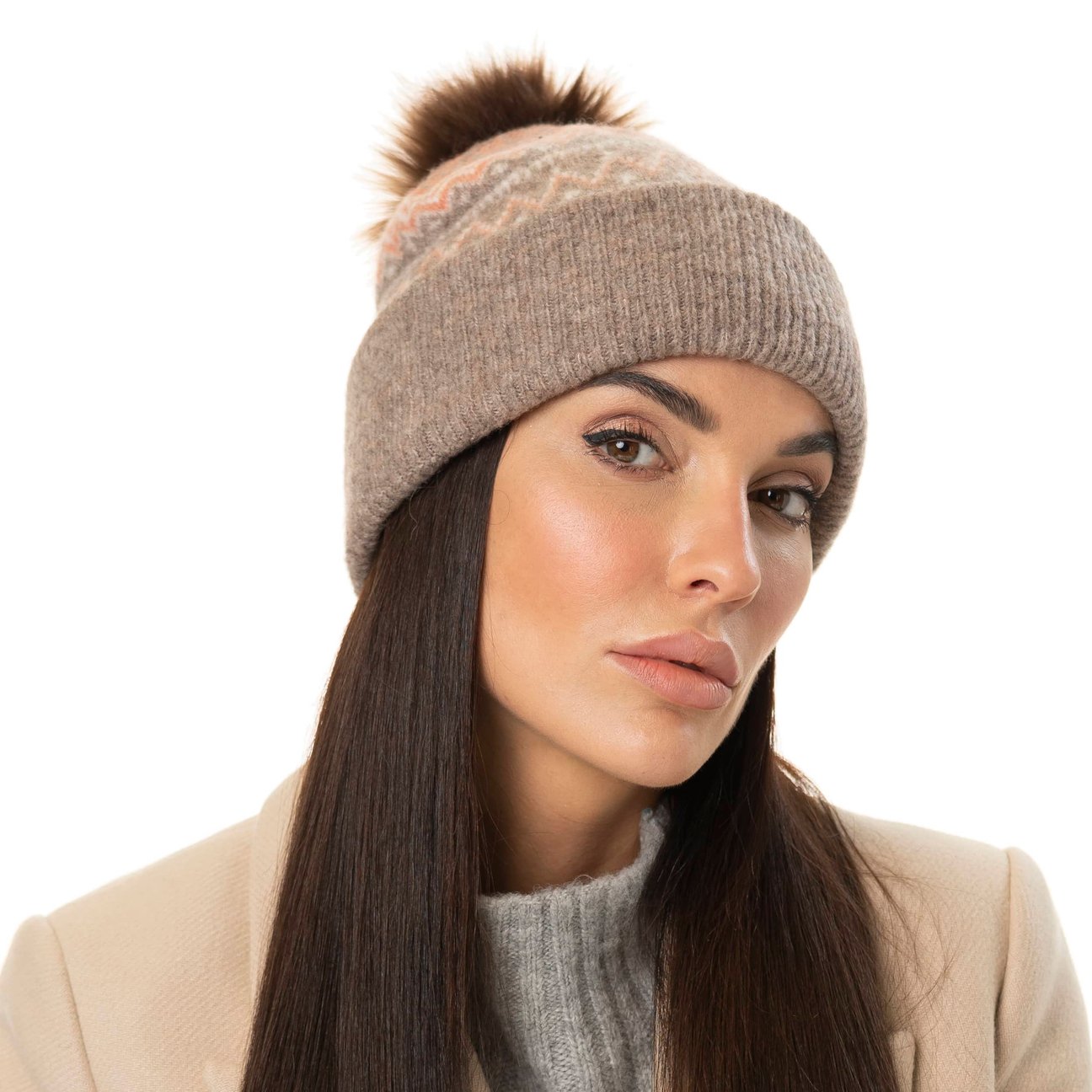 Gorro Invierno Hombre Con Pompon Gorro Con Vuelta Haakon By