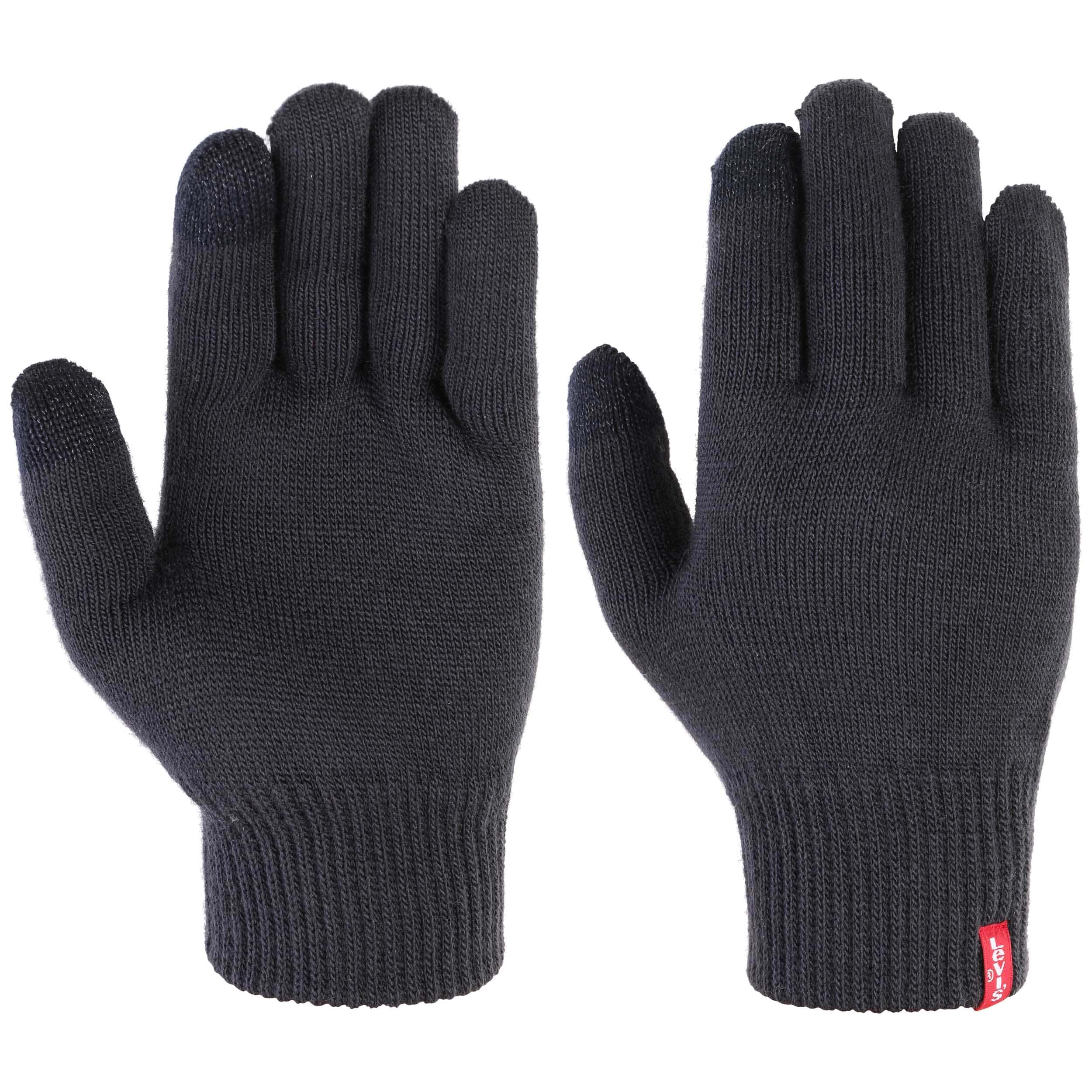 Guantes de hombre Levi's punto azul marino táctiles · Levi's · El Corte  Inglés