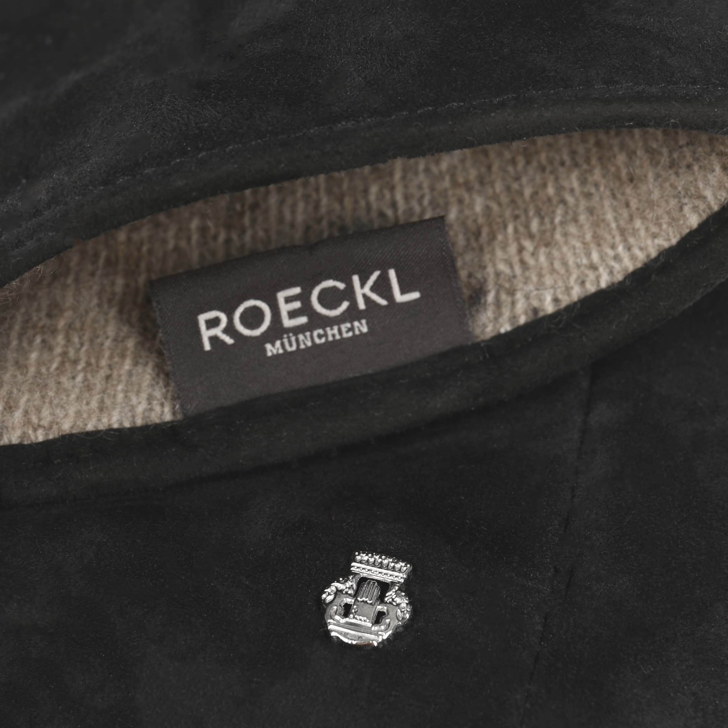 Roeckl Guante Napoli Basic Negro-blanco Con Ofertas En