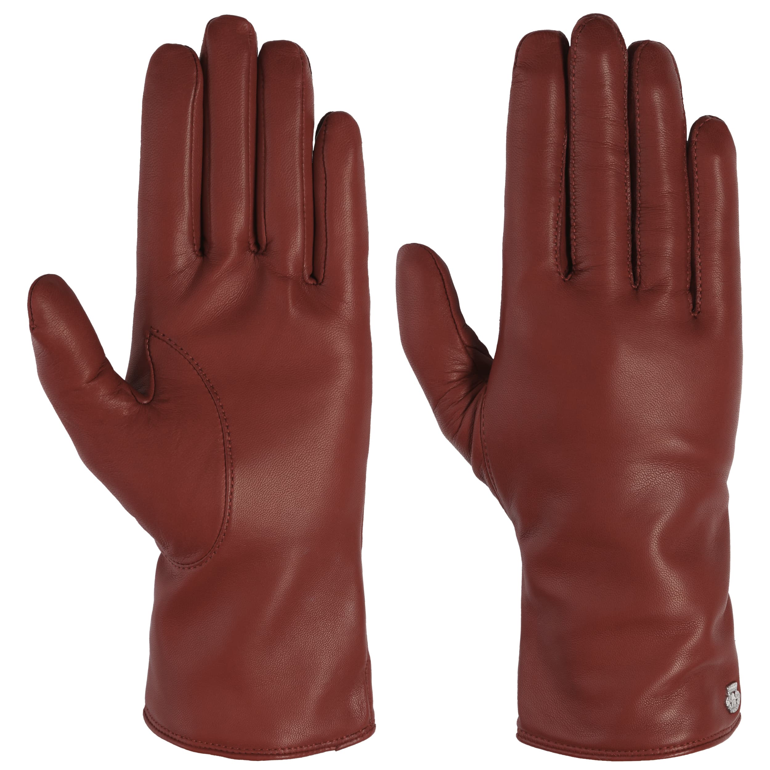 Guantes Roeckl Touch Para Hombre - Piel, Forro Lana, Compatibles Con Pantallas Táctiles
