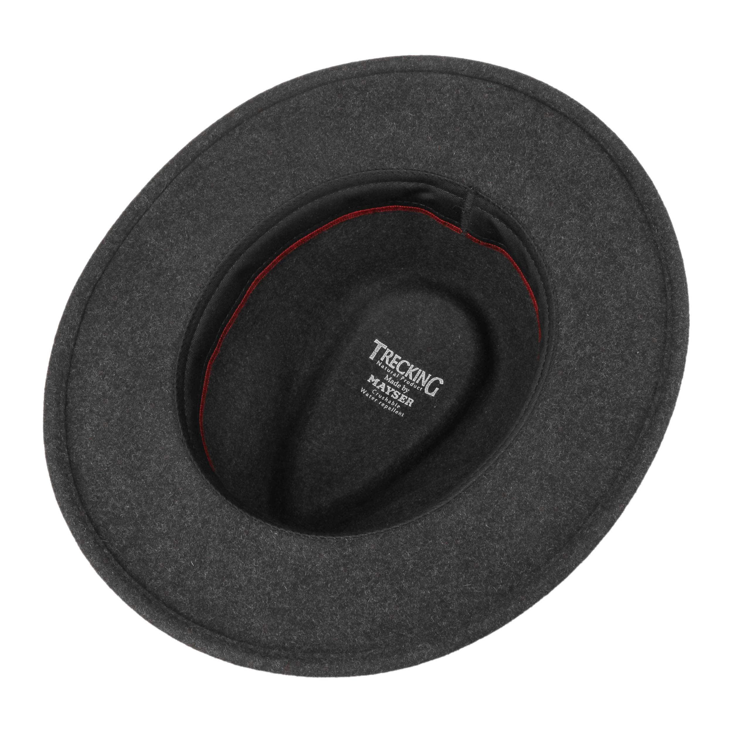 Mayser Sombrero Con Protección UV Twotone Block Mujer - Made In The EU Para El Jardín De Sol Lino Tira Mentón Verano Primavera/Verano - S (55-56 Cm) Natural-Azul