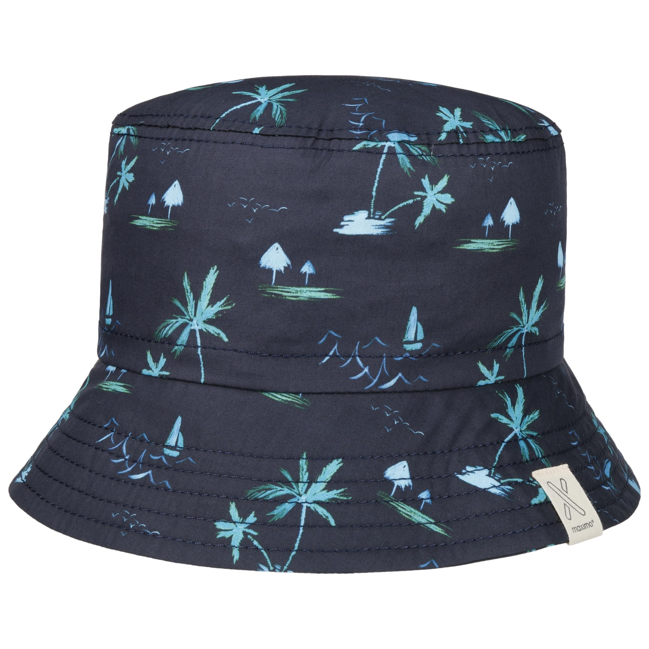 Sombrero De Tela Denim Print Bucket By Stetson - 89,00