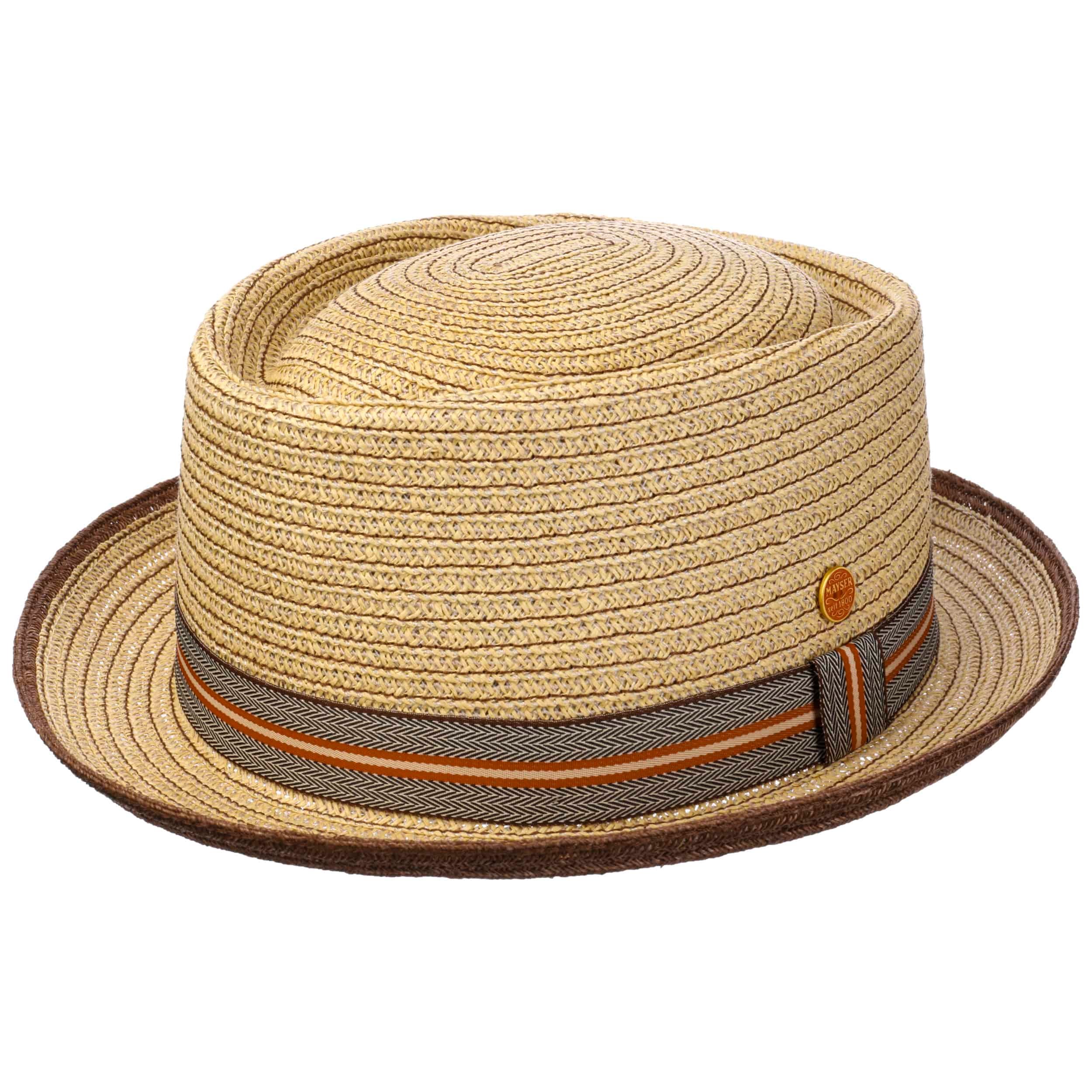 marihoja ハット vintage pork pie Sombrero de Paja Andy Brown Pork Pie by Mayser - 59,95 €