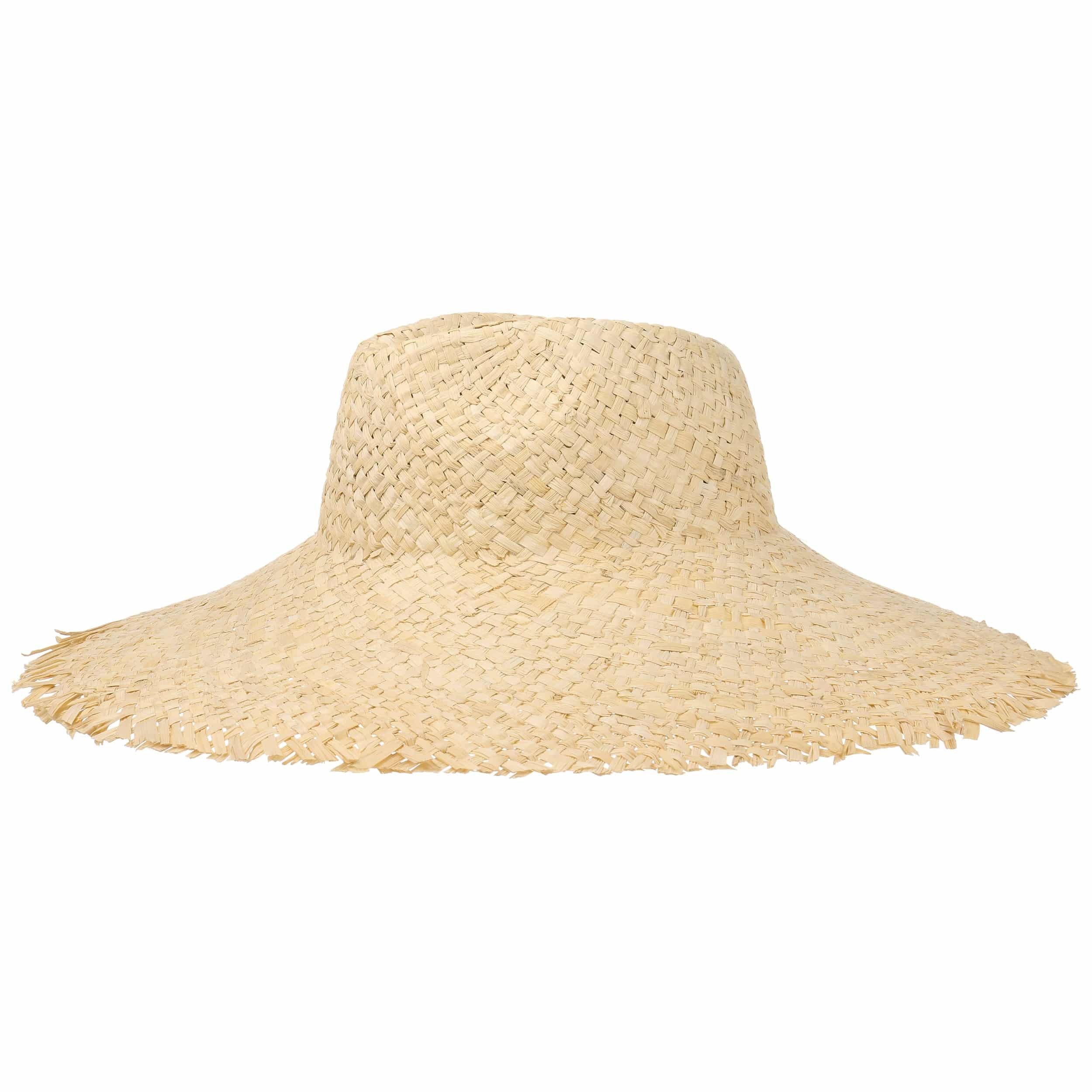 Lipodo Sombrero de Paja Lajena Mujer Made in Italy Verano para el jardín Sol Primavera/Verano 