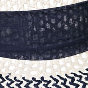 Sombrero De Paja Con Lazo Malima Para Mujer - Hecho En Italia - Verano Playa Y Primavera - Talla Única