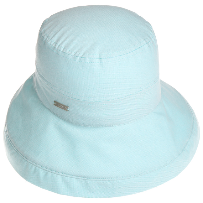 Seeberger Sombrero Cloche Chambry de Verano Guantes Tela