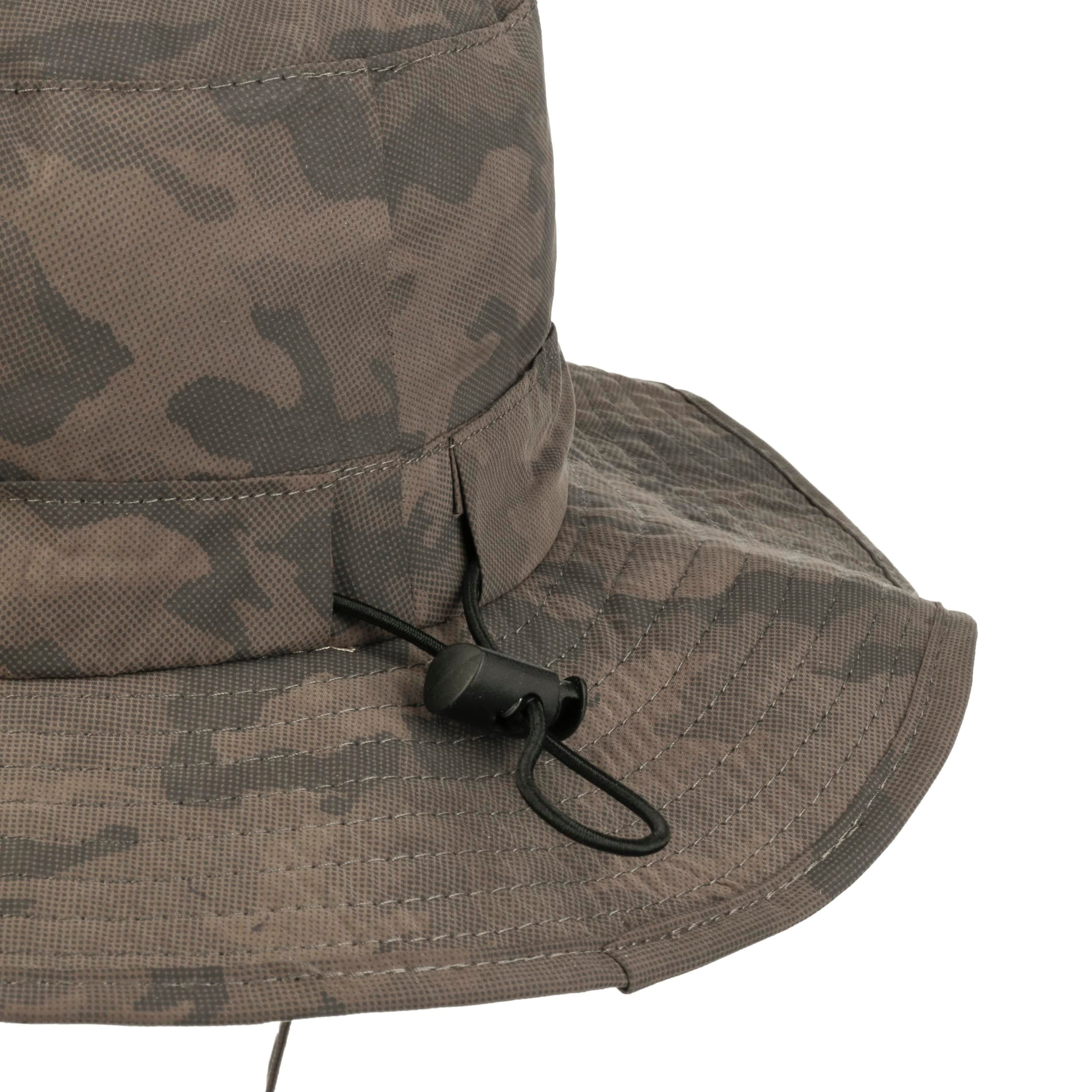 Sombrero Camuflaje Selva - Vegetación Multicolor, Talla X-Large, Algodón Rip-Stop, 4 Orificios Ventilación
