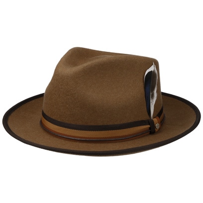 ✓ Sombrero tejano de fieltro de lana Stampede - Bailey