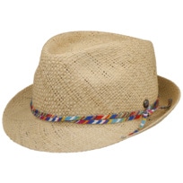 Sombrero de Paja Fine Colour Band Trilby by Lierys - 49,95 €