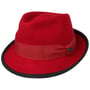 Sombrero de Fieltro The Classic by Lipodo rojo