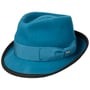 Sombrero de Fieltro The Classic by Lipodo azul petróleo