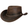 Sombrero de Piel Longford Oeste by Scippis marrón