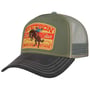 Gorra Trucker State Fair by Stetson verde oliva