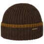 Gorro de Lana Merino Selico by Stetson marrón oscuro