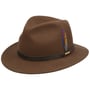 Sombrero de Lana Jorland Softfelt by Stetson marrón oscuro
