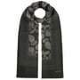 Bufanda de Lana Paisley Print by Stetson verde oliva