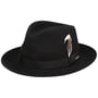 Sombrero de Lana Darona Fedora by Stetson negro