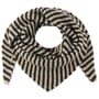 Bufanda Triangular Twotone Knit by Seeberger beige-negro