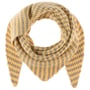 Bufanda Triangular Twotone Knit by Seeberger amarillo pastel